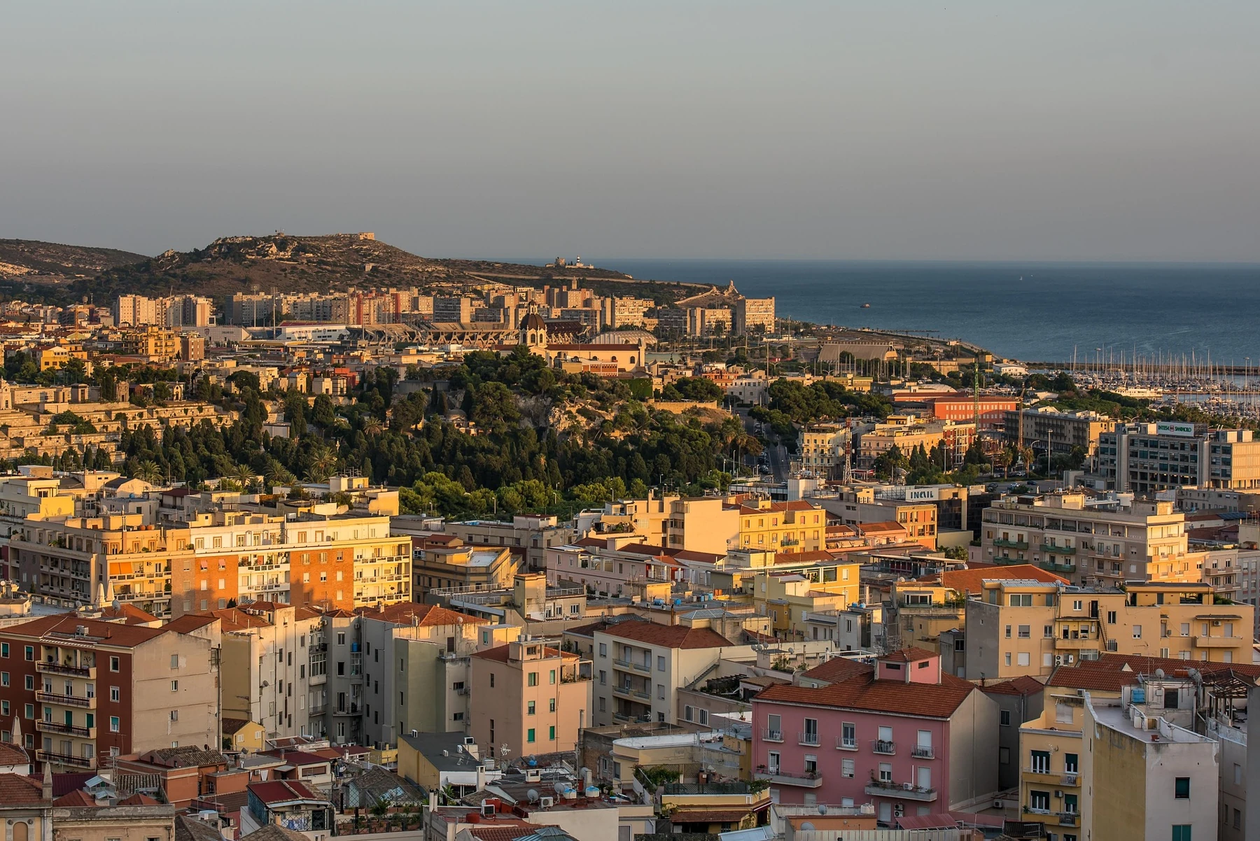 View of Cagliari from the BEEN Meeting website